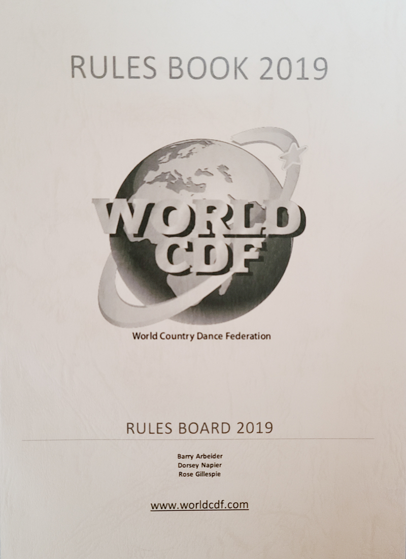World Country Dance Federation/RULES BOOK 2019